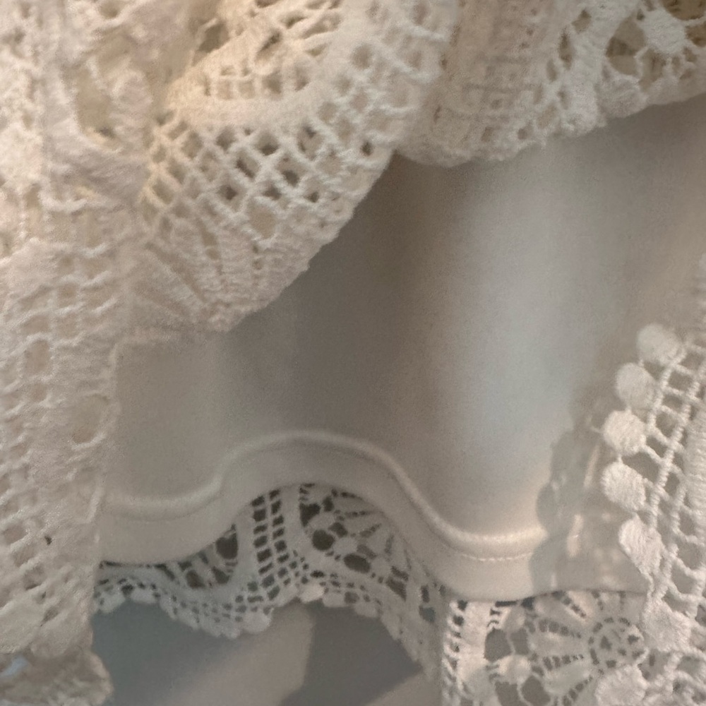 Karen Kane White Lace Midi Dress - Picture 3 of 6